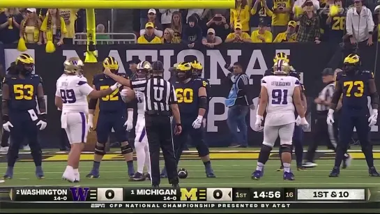 Washington Huskies vs Michigan Wolverines 08.01.2024