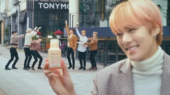 [VK][181128][Making Film] MONSTA X 'Floria Nutra Energy 100 Hours Cream' @ TONY MOLY