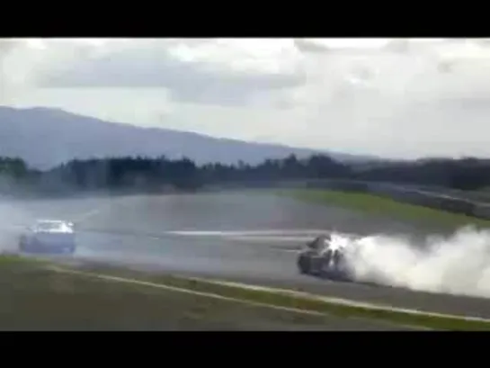 D1 Fuji Speedway S15 GTR Z350 400++HP VS AE86 170HP