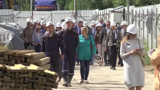 губернатор Ленобласти в Рождествено