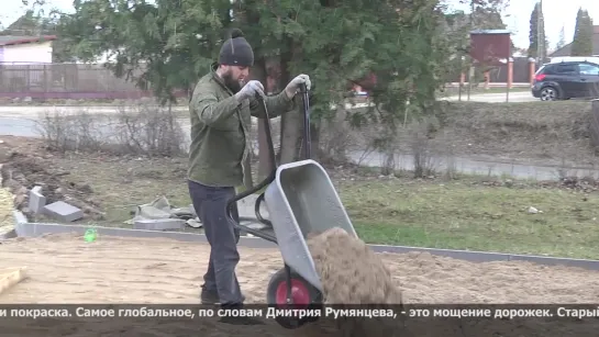 Благоустройство в п. Сиверский