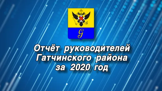 Отчет руководителей Гатчинского района за 2020 год