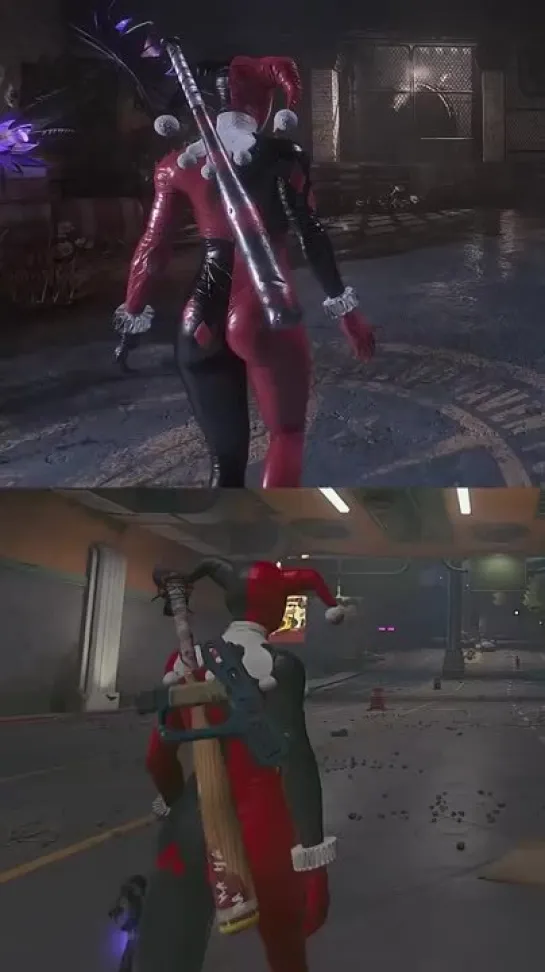 Harley Quinn's ass (Arkham Knight vs Kill the Justice League)