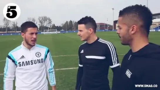 Eden Hazard, Jeremy Lynch and Billy Wingrove | vk.com/CFCRussia