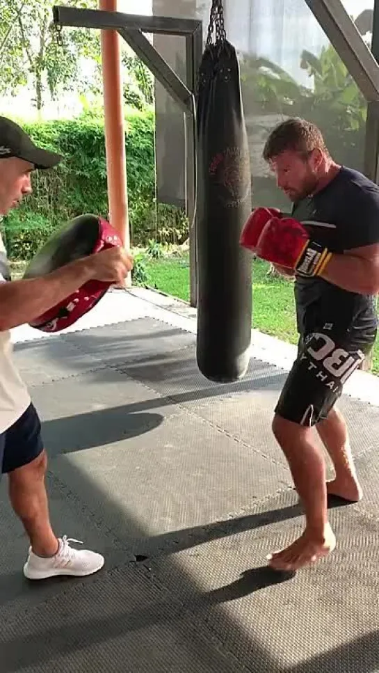 Anatoly Malykhin working POWER punches ahead of ONE Championship title fight