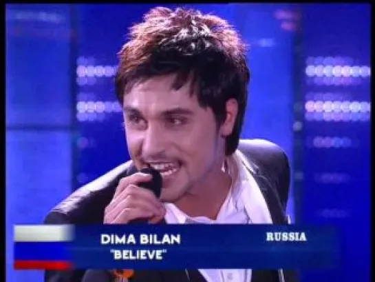 Preview 2008 - Russia - Dima Bilan - Believe (No.1)