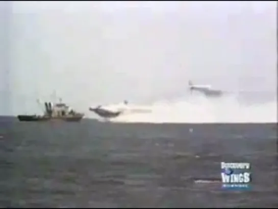 4 Caspian Sea Monster Ekranoplan Flight Video