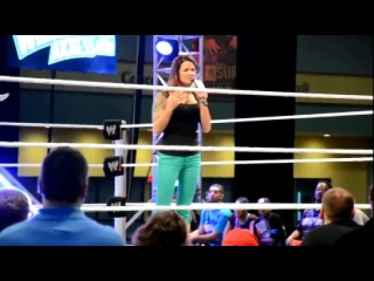 WM28 AXXESS - Lita comments on the state of the WWE Divas division