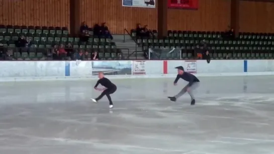 Nebelhorn Trophy 2015, тренировка ПП (25.09.2015)