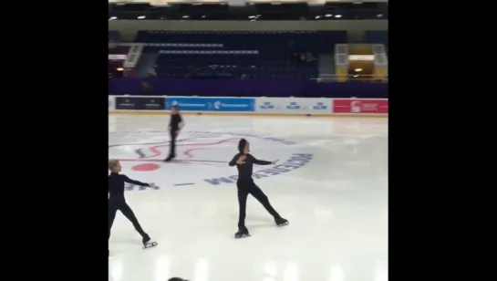 Чемпионат России 2016, тренировка (26.12.15)