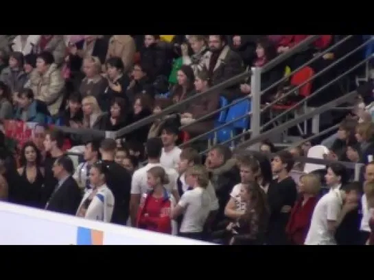 Rostelecom Cup 2012, gala backstage