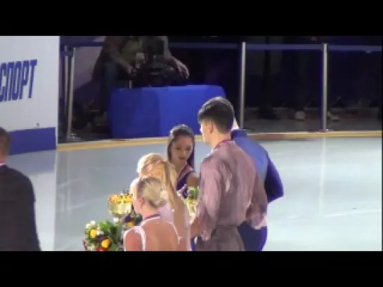 Rostelecom Cup 2012, Pairs Victory Ceremony (part 2)