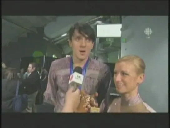 Skate America 2012, Interview after FS