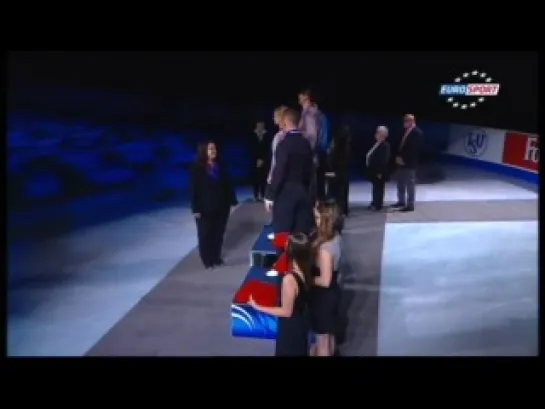 Skate America 2012, Pairs Victory Ceremony