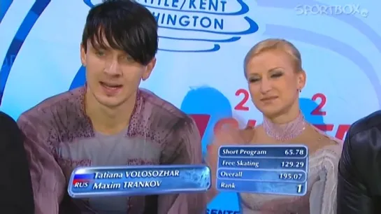 Skate America 2012, FS