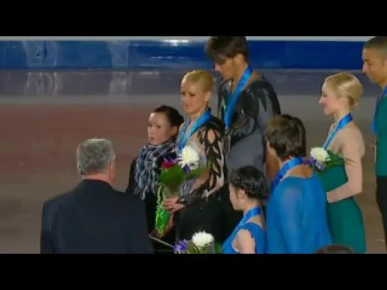 Grand Prix Final 2011, Victory Ceremony Pairs