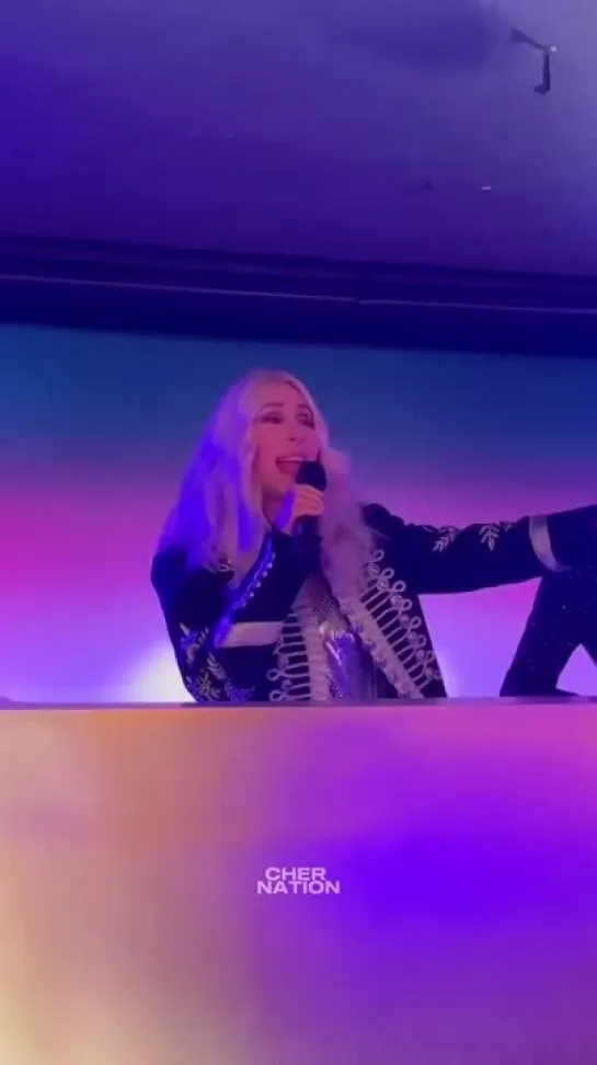 Cher - "DJ Play A Christmas Song" (Paris, October 2023)