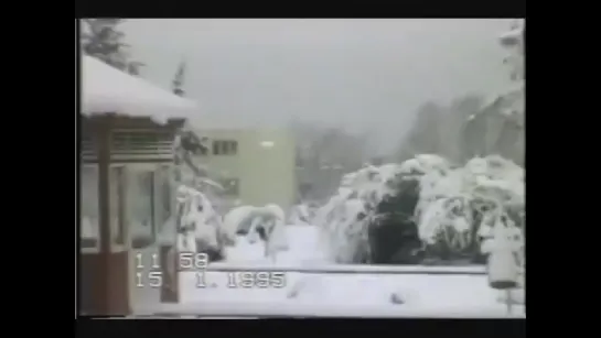 Χιόνι στη Θεσσαλονίκη - Snow in Salonica 1995 - Салоники, зима 1995