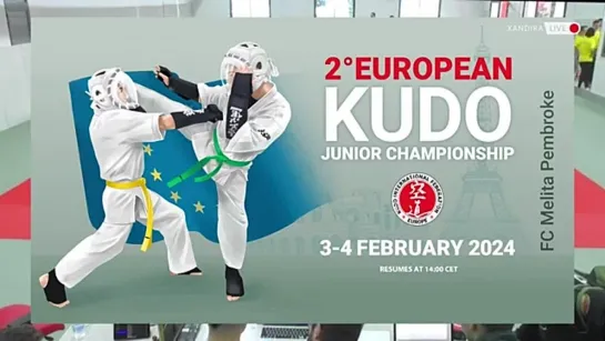 2nd European Kudo Junior Championship - DAY ONE