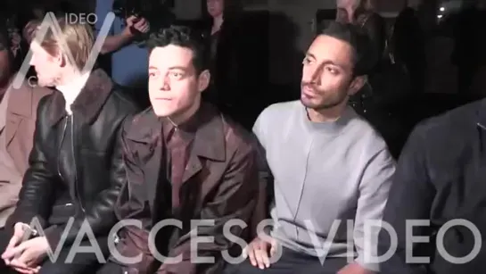 Rami Malek, Joe Cole, Joe Alwyn, Ben Hardy and more at Dunhill Fashion Show