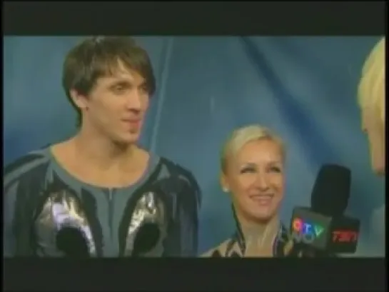 Skate Canada 2011, Interview for TV