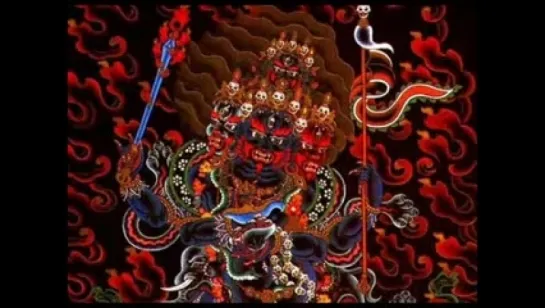 Buddhist Meditation Mahakala Caturmukha