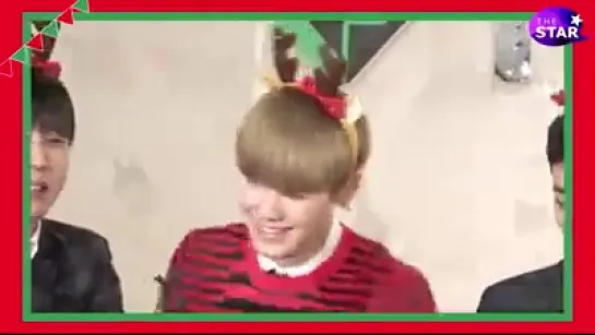 B.A.P team TV [Tell your wishes to Santa B.A.P] 30 sec. highlight video