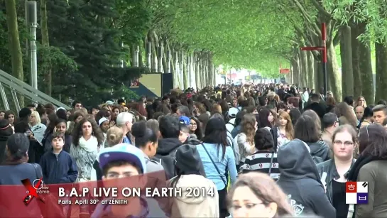 B.A.P Live in Paris 2014 at Zénith - French documentary trailer