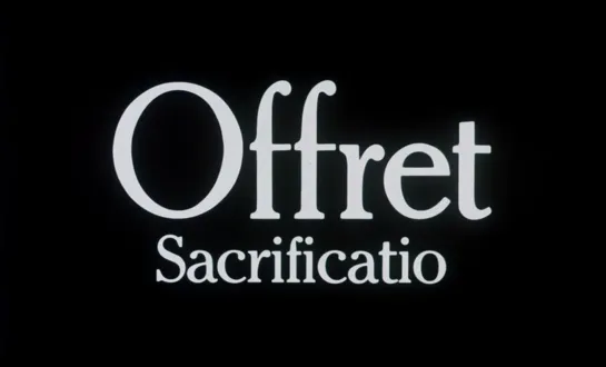 Offret (1986, BDRip)