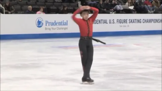 Vincent Zhou 2012 US Nationals Novice Men LP