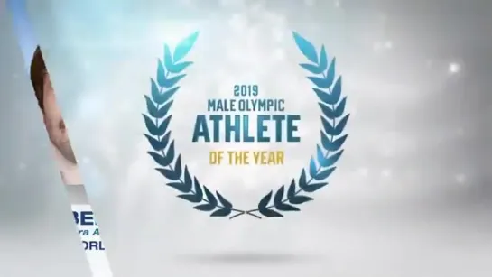 2019 Team USA Awards, presented by Dow Olympic Paralympic Male Athletes of the Year Nathanchen cut.