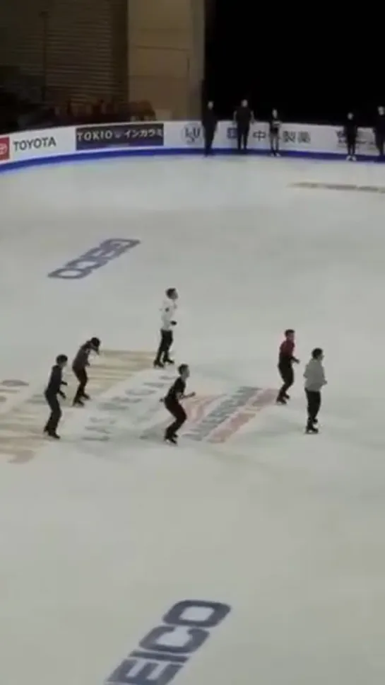 Spying on exhibition practice. Nathan Chen backflip! SkateAmerica NathanChen