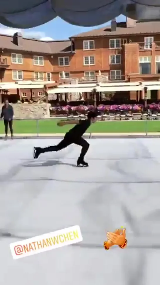 Nathanchen smashleyclark IG story - BACKFLIP - -