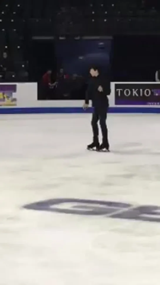 Nathan Chen has never looked more like a college student then when jamming out on the ice