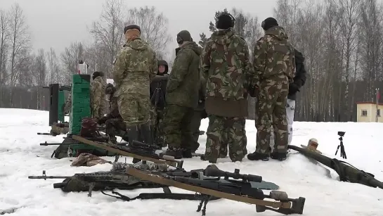 В Ленинградской области на сборах определили самых метких снайперов Росгвардии