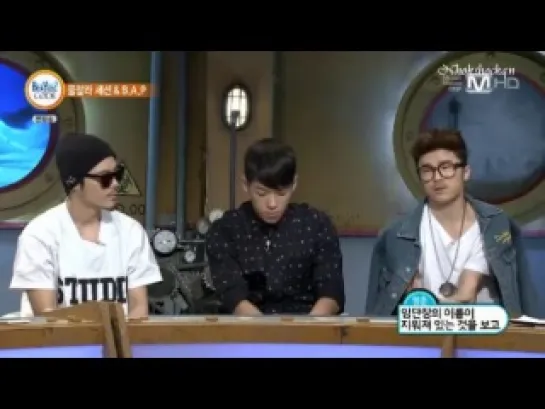 [SHOW | ТВ ШОУ]  130902 The Beatles Code - B.A.P & Ulala Session. Часть ц