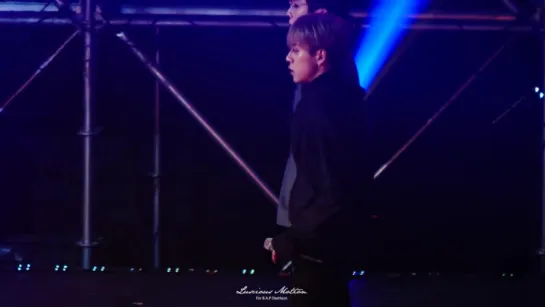 [FANCAM] [29.11.17] MBN HERO Concert: B.A.P -- HONEYMOON (Daehyun Focus)