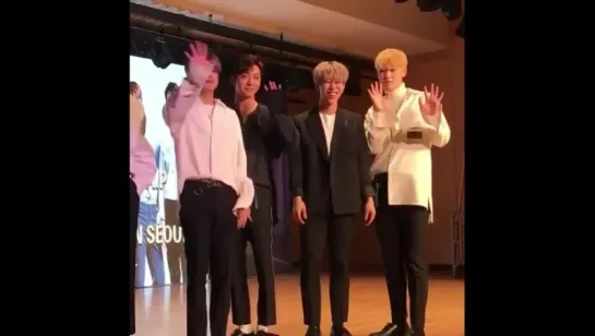 [FANCAM] [18.11.17] 2017 GLOBAL LEADING BAP Lotte Hotel LAST Fanmeeting in SEOUL ~BE HAPPY~