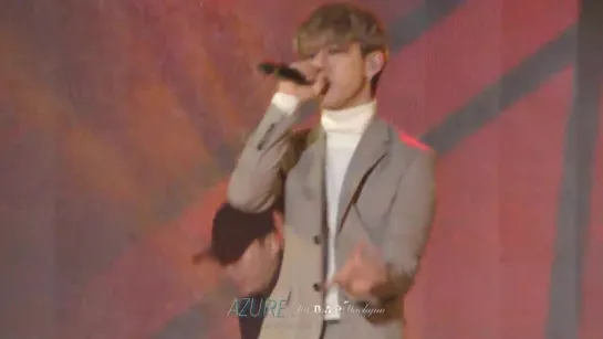 [FANCAM] [11.11.17] LIVE POWER MUSIC FESTIVAL: B.A.P — WAKE ME UP (Daehyun focus)