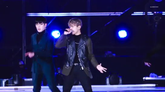 [4K FANCAM] [04.11.17] Pyeongchang Dream Concert: B.A.P - WAKE ME UP (Daehyun focus)