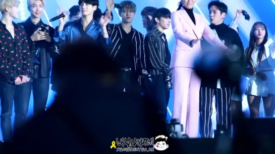 [FANCAM] [01.11.17] 2018 Pyeongchang Winter Olympics G-100 Concert (Daehyun ver - short)