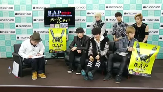 [FULL]  [01.04.14] B.A.P - NicoNico 3rd Single 'NO MERCY' Release Party