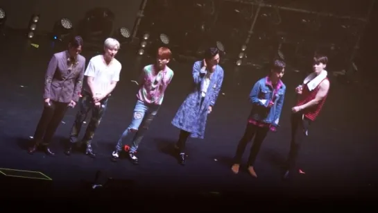 [FANCAM] [21.07.17] B.A.P 2017 WORLD TOUR 'PARTY BABY!' - TAIPEI BOOM - ENDING TALK