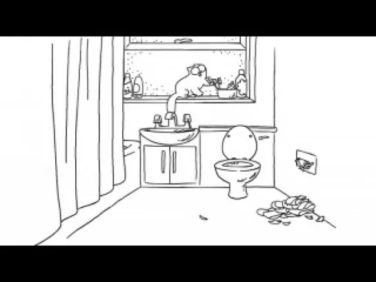 38. Simon's Cat in Hot Water