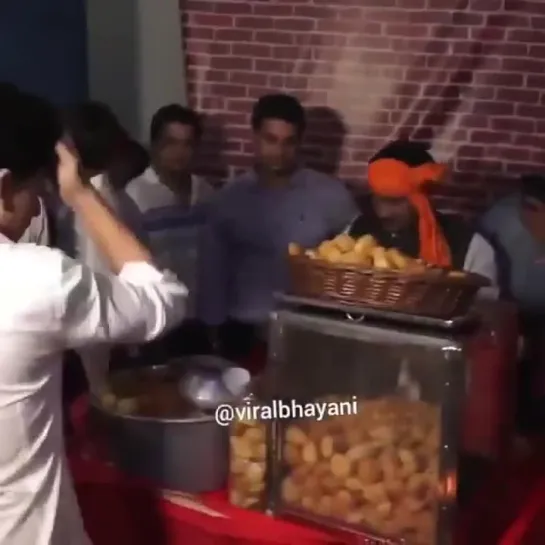 Pani Puri at trailer ZERO launch