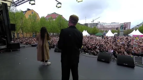 Loreen, Kungsträdgården   Eurovision