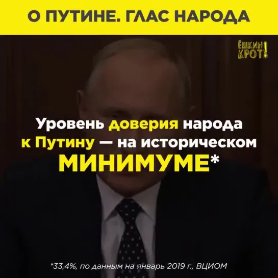 О путине. Глас народа