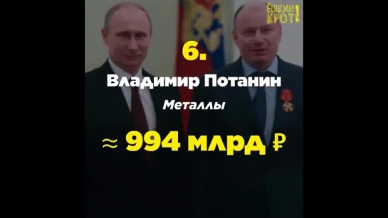 Россияне — чрезвычайно богаты. Ведь в России есть нефть, газ, металлы, минералы…