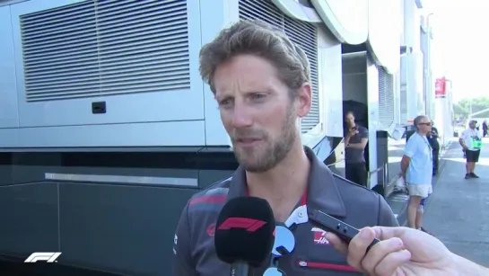 France post-practice: Romain Grosjean