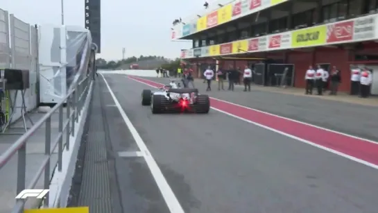 F1 Testing Day 2: Bottas heads out